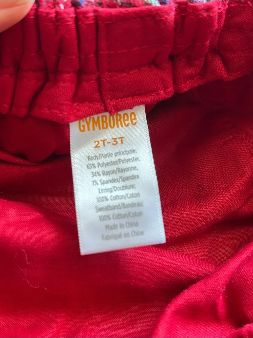 Gymboree vivid solid